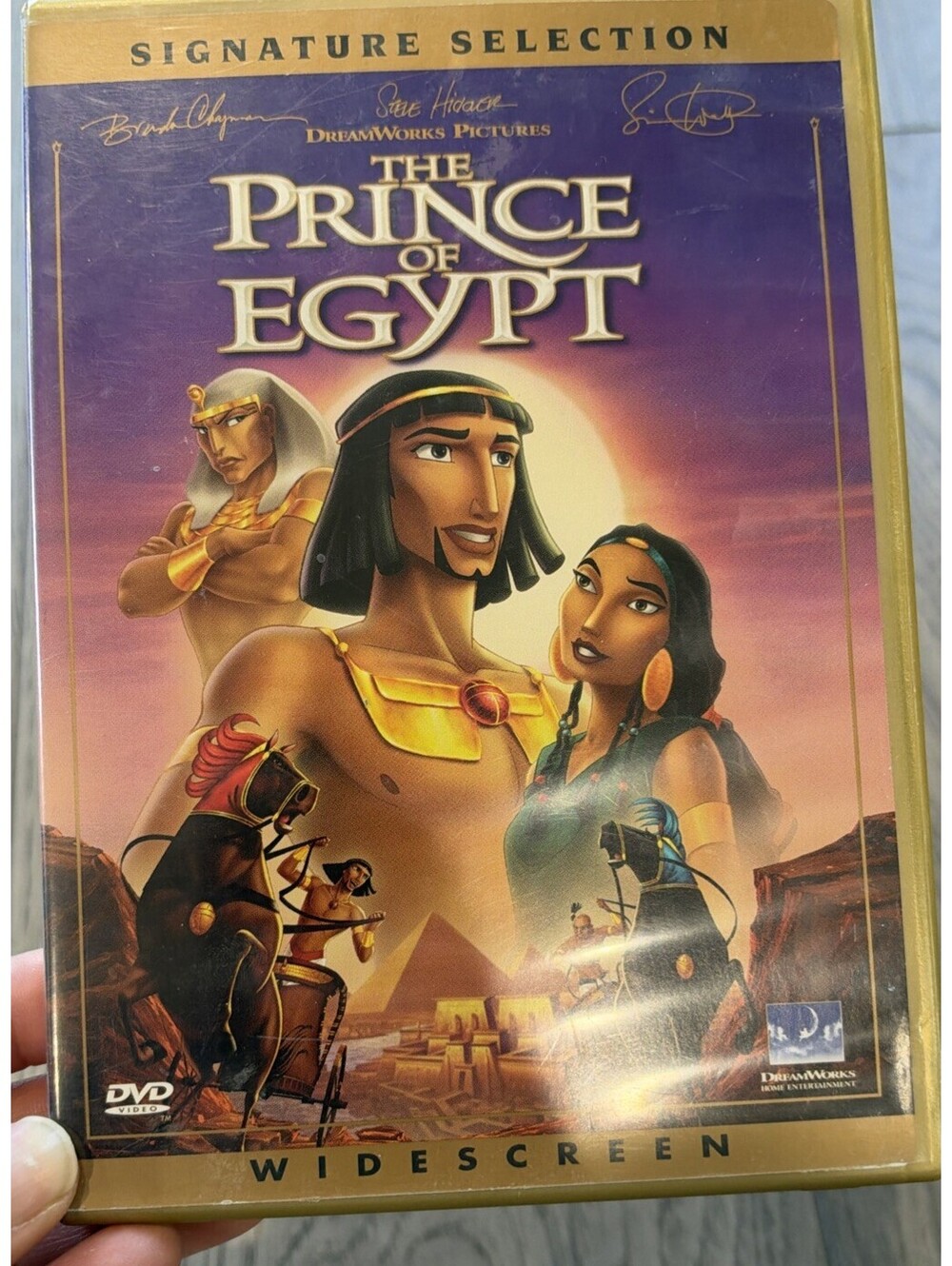 DreamWorks The Prince of Egypt DVD (PG, 1998) Widescreen Captions 1.85:1